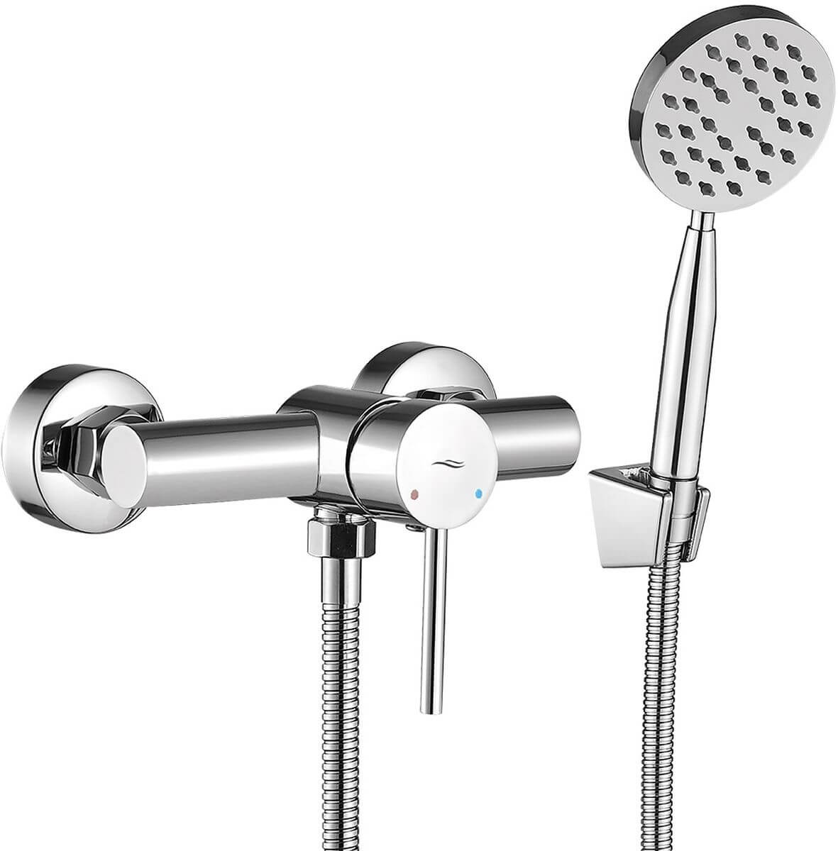 Kuchinox Noia douchekraan wand chroom BNK_041D