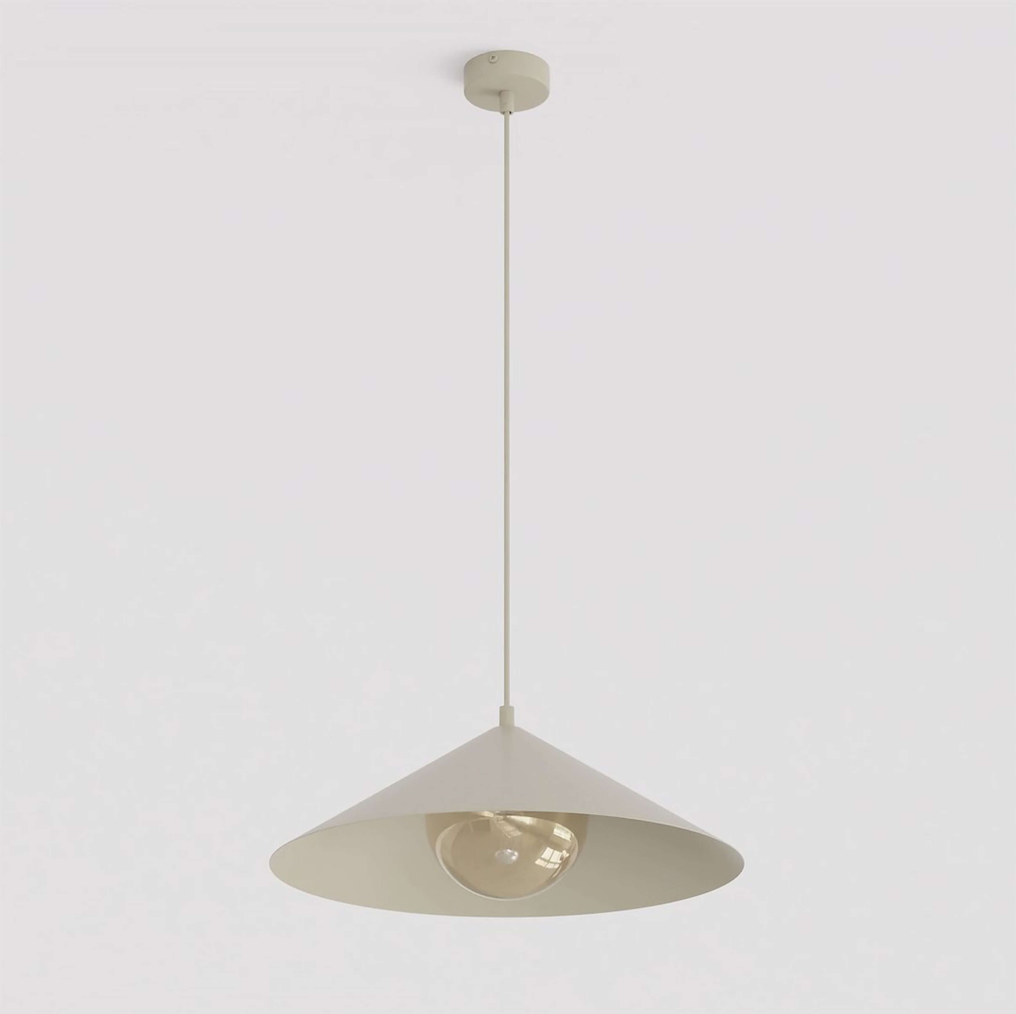 Emibig Mono hanglamp 1x10 W beige 1723/1M