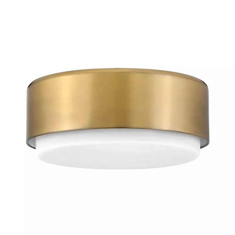 Elstead Lighting Cedric plafond 2x40 W messing HK-CEDRIC-F-S-BR