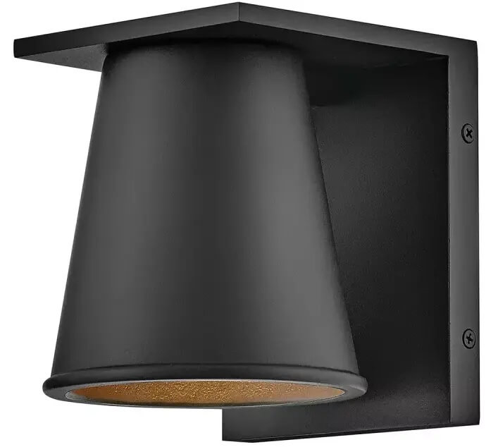 Elstead Lighting Hans buitenwandlamp 1x8 W zwart HK-HANS-S-BLK