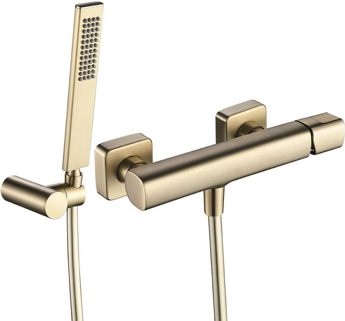 Laveo Tores douchekraan wand gouden BVT_G41D