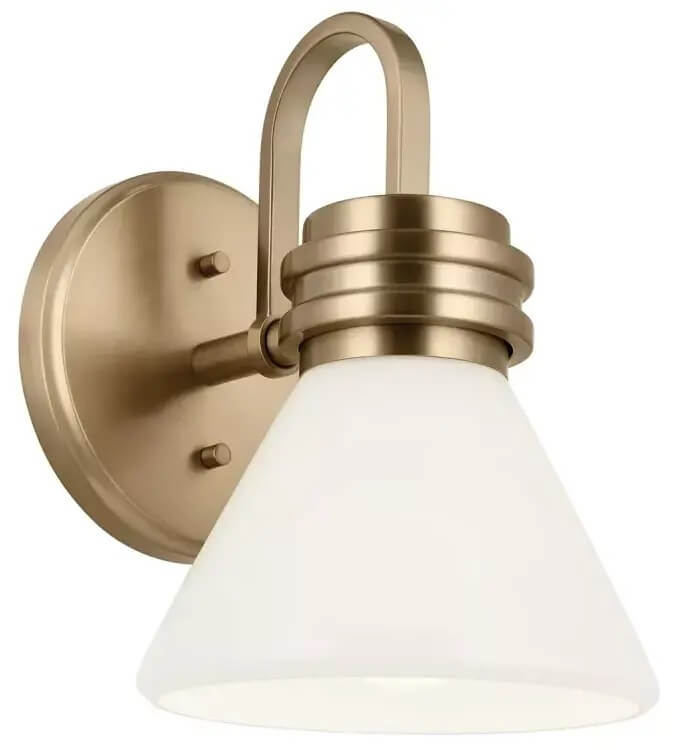 Elstead Lighting Farum wandlamp 1x3 W bruin KL-FARUM1-CPZ