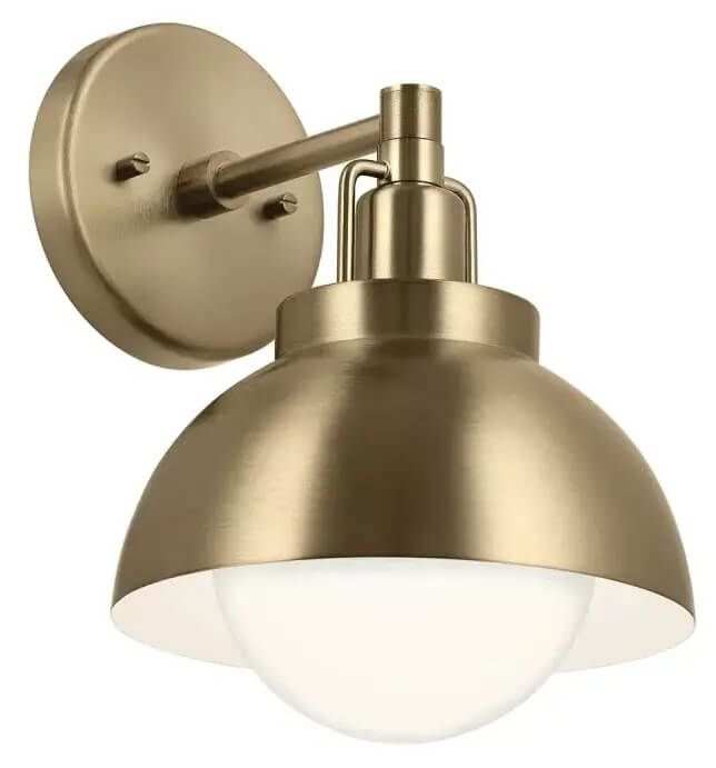 Elstead Lighting Niva wandlamp 1x40 W bruin KL-NIVA-1W-1P-CPZ