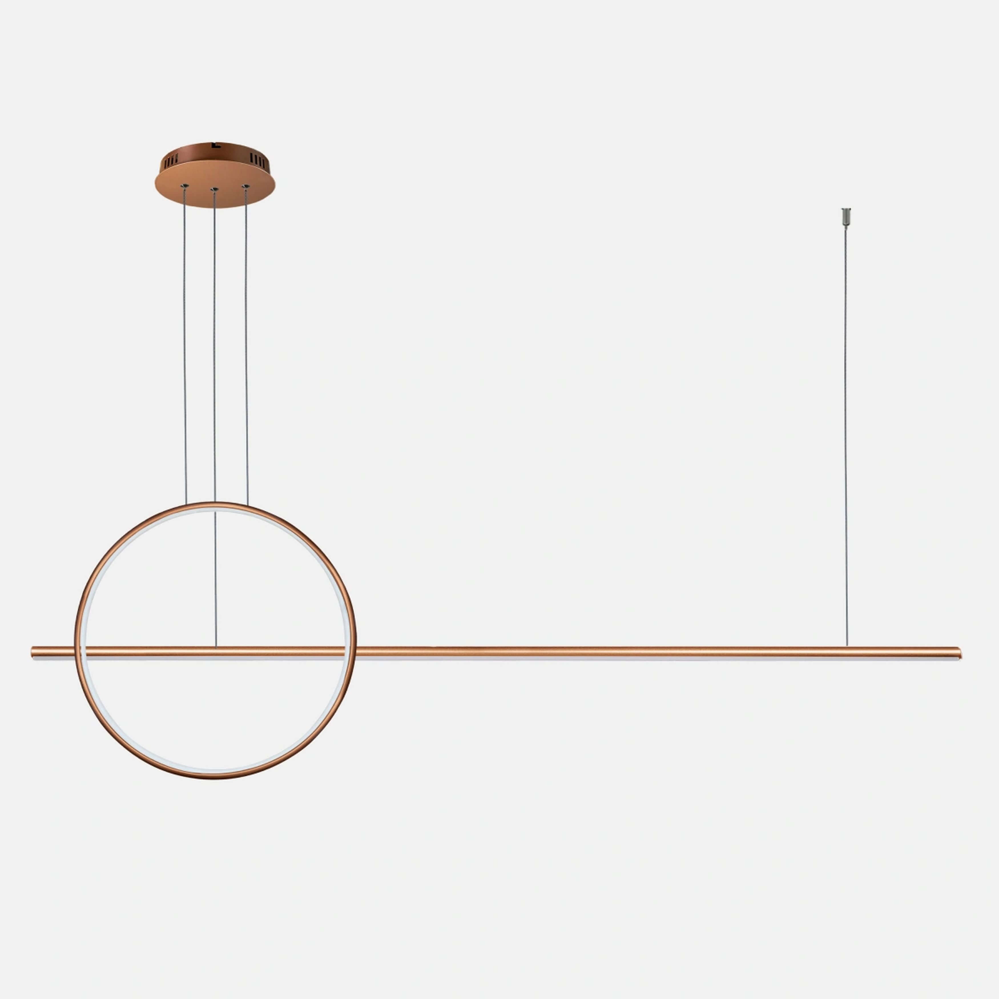 Altavola Design Linea hanglamp 1x W koper LA087/PX143_40_3k_copper_Dali