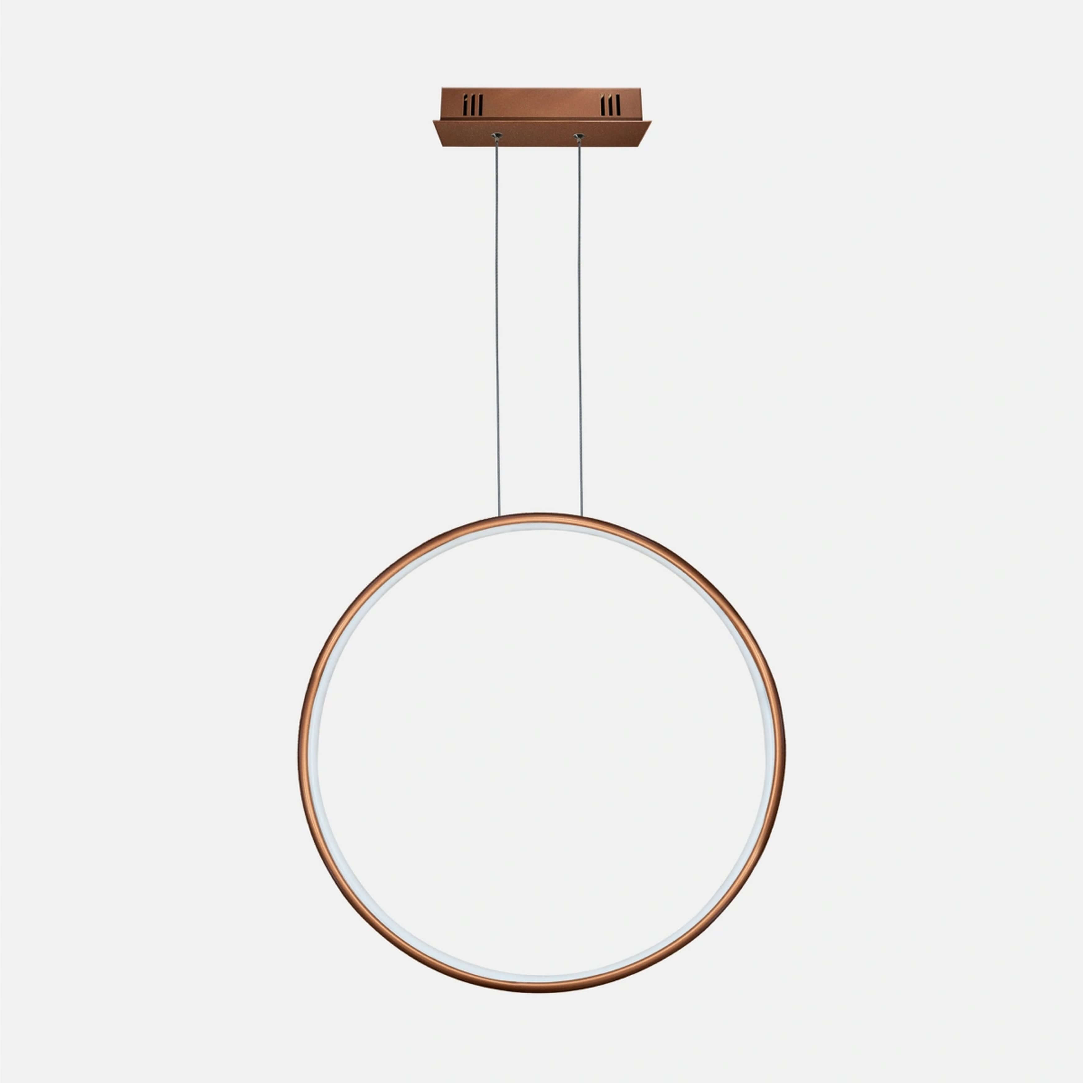 Altavola Design Ledowe Okręgi hanglamp 1x30 W koper LA073/X_80_in_3k_copper_dimm