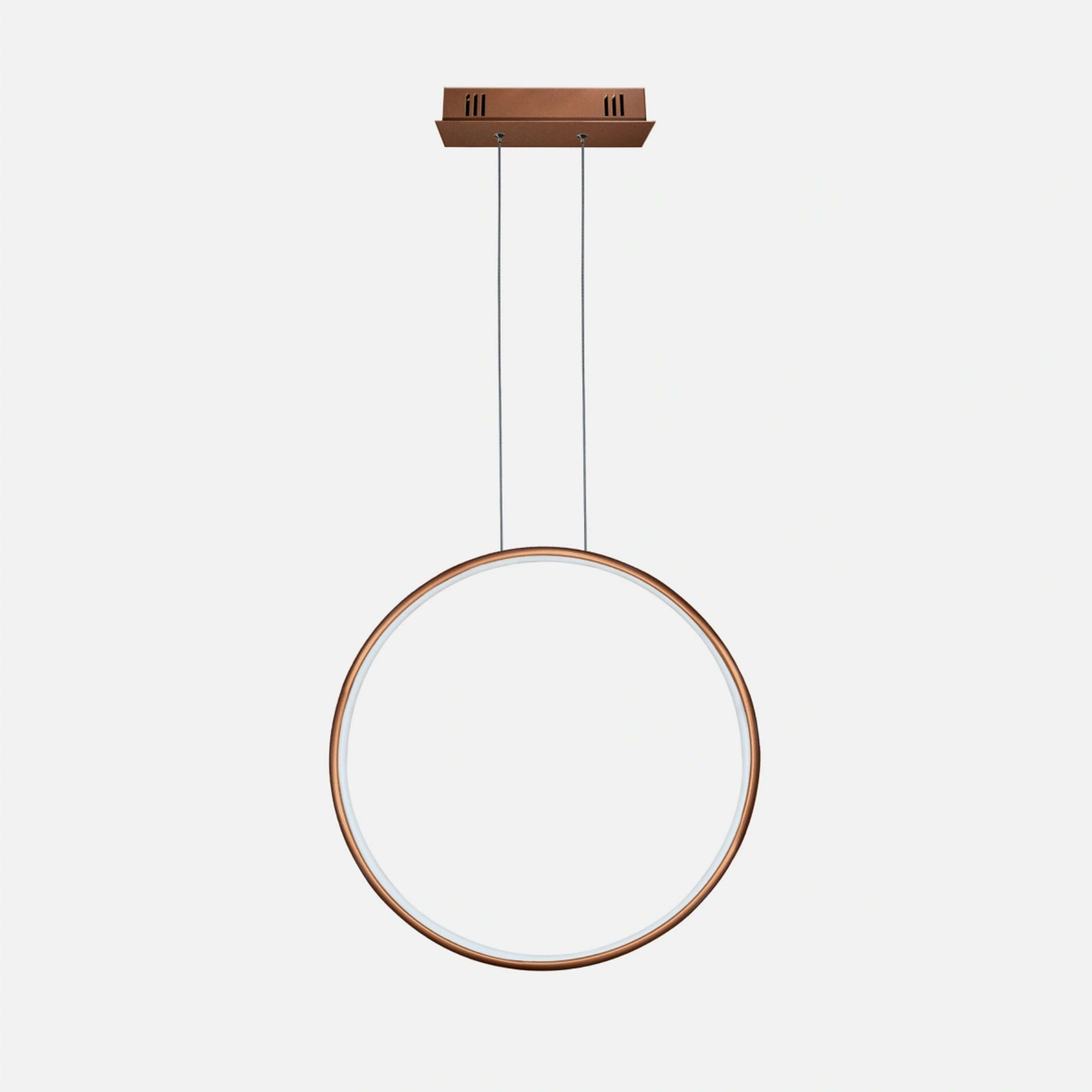 Altavola Design Led Shape hanglamp 1x W koper LA073/X_60_in_3k_copper_Dali