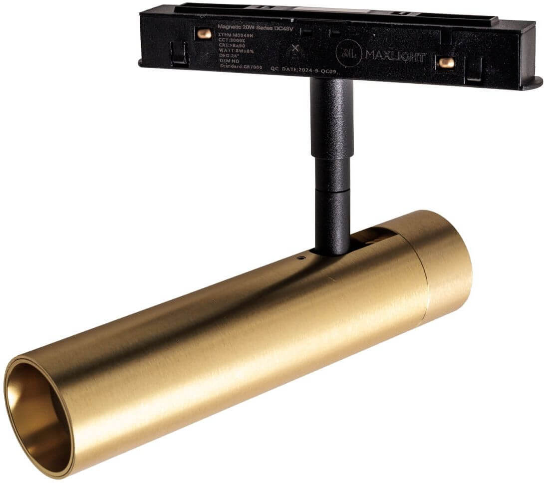 MaxLight Magnetic magnetische lamp 1x8 W gouden M0049Z