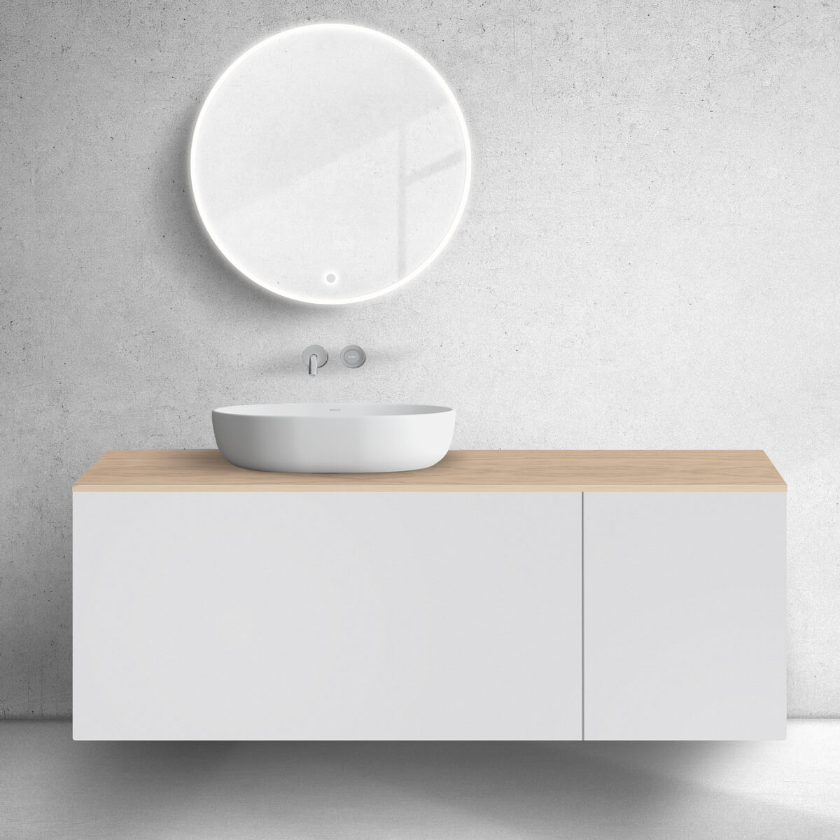 Set kast Oltens Lun 60034000, kast Oltens Lun 60031000, 63032060