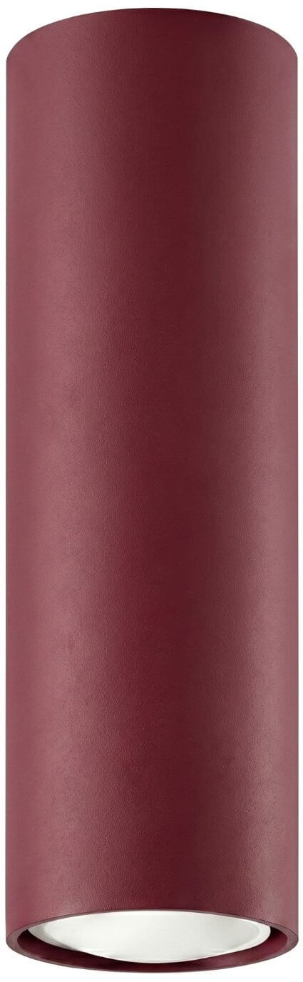 Sollux Lighting Lagos plafondlamp 1x10 W bourgondisch rood SL.2075