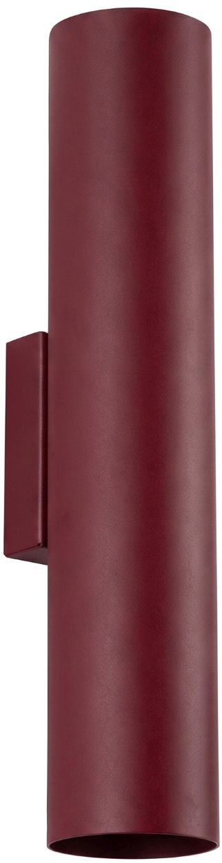 Sollux Lighting Lagos wandlamp 2x10 W bourgondisch rood SL.2083