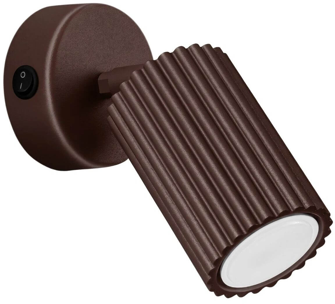 Sollux Lighting Karbon wandlamp 1x10 W bruin SL.2370
