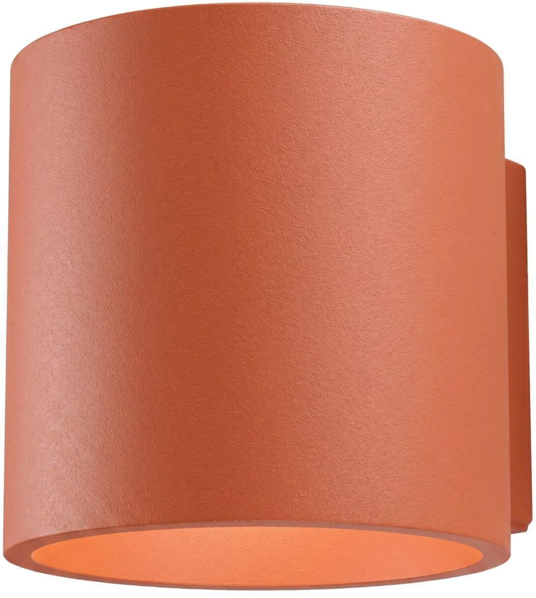 Sollux Lighting Orbis wandlamp 1x8 W rood SL.2095