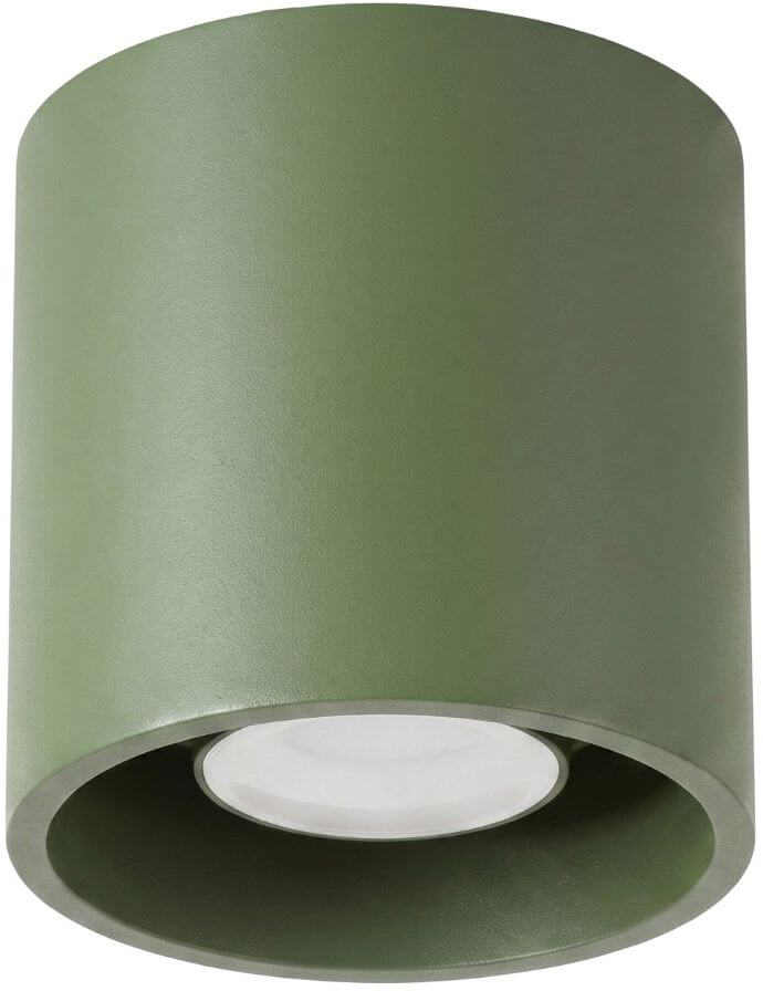 Sollux Lighting Orbis plafondlamp 1x10 W groen SL.2102
