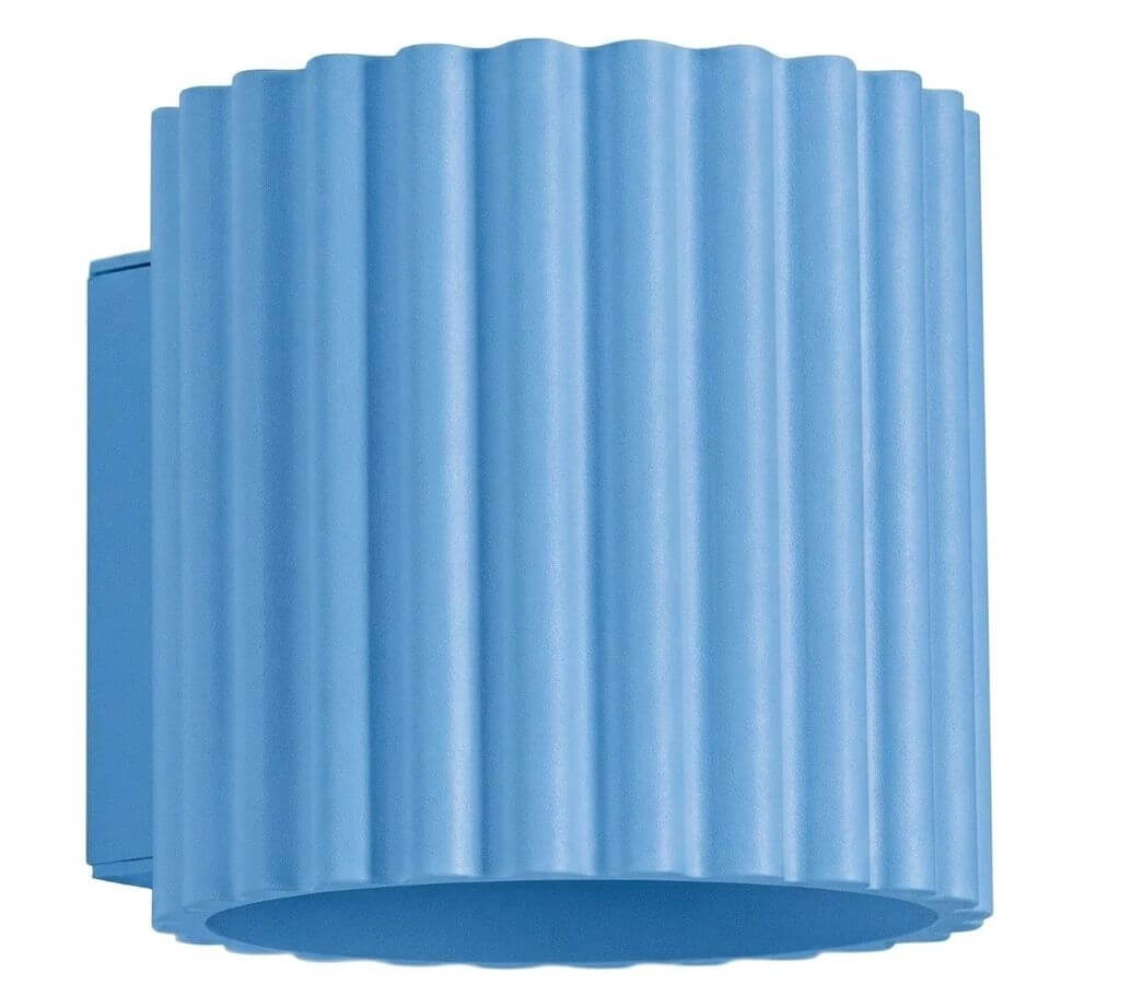 Sollux Lighting Aura wandlamp 1x8 W blauw SL.2430