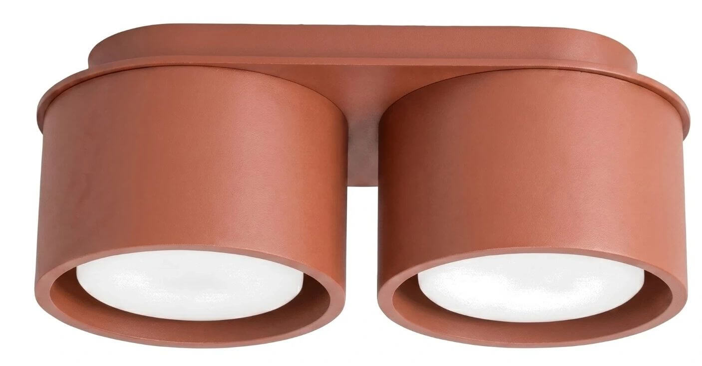 Sollux Lighting Modo plafondlamp 2x10 W rood SL.2451