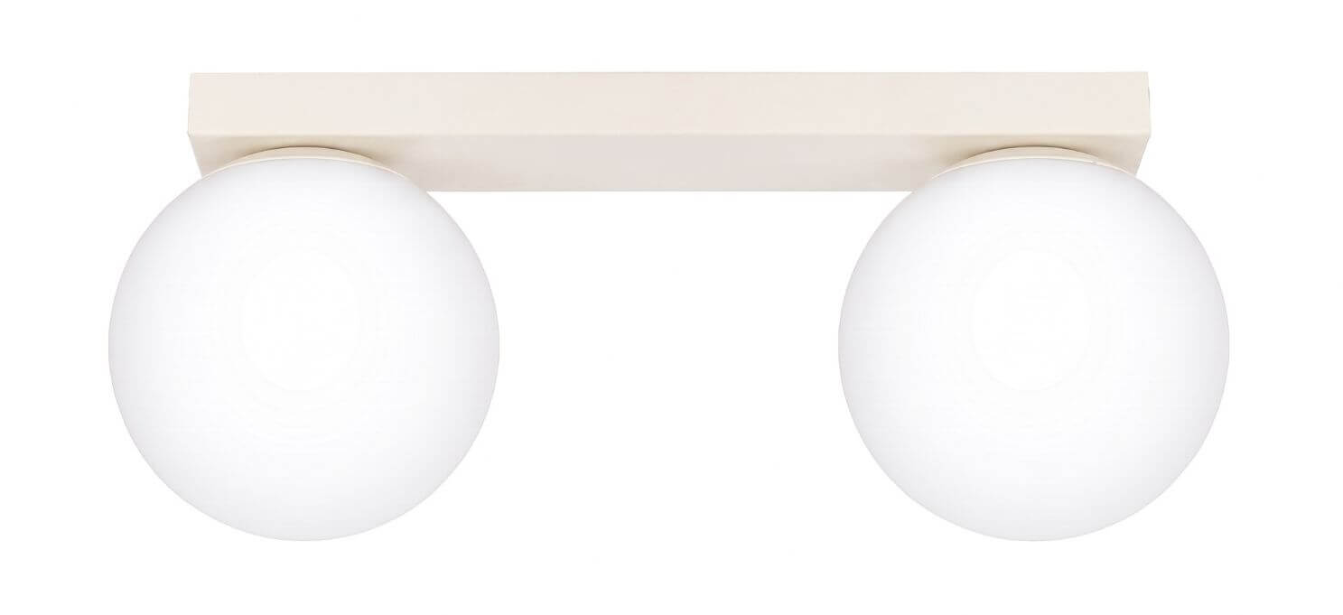 Sollux Lighting Yoli plafondlamp 2x8 W beige SL.2233