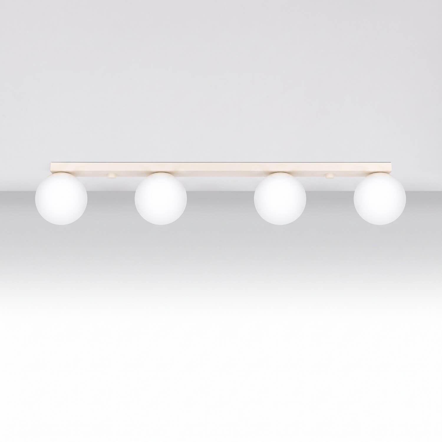 Sollux Lighting Yoli plafondlamp 4x9 W beige SL.2235