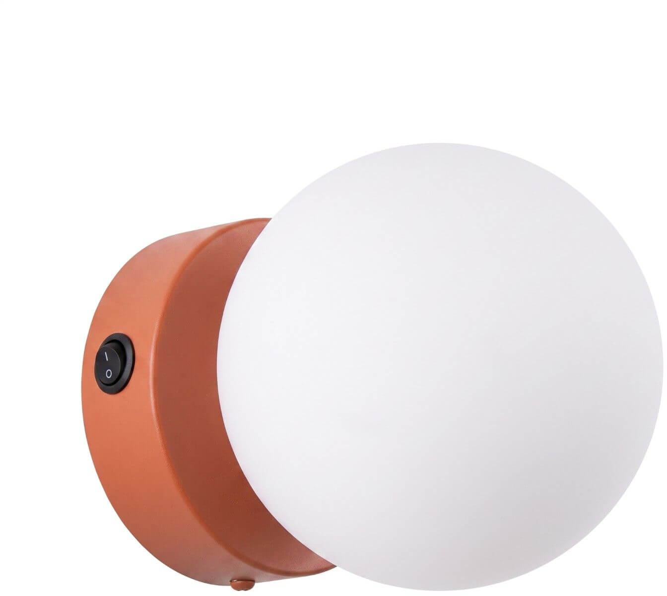 Sollux Lighting Yoli wandlamp 1x8 W rood SL.2243