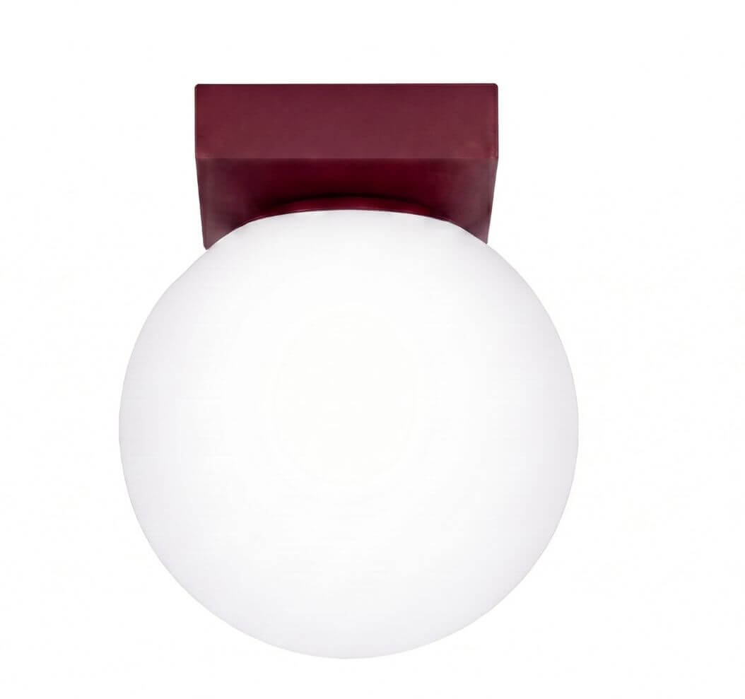 Sollux Lighting Yoli plafondlamp 1x8 W bourgondisch rood SL.2250