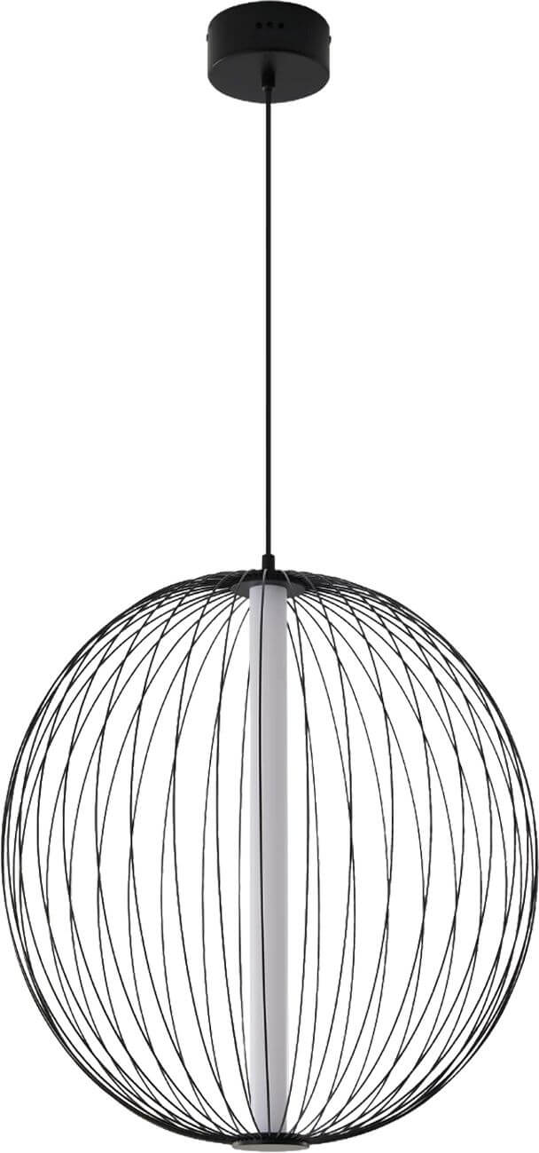 MaxLight Nelson hanglamp 1x31 W zwart P0677