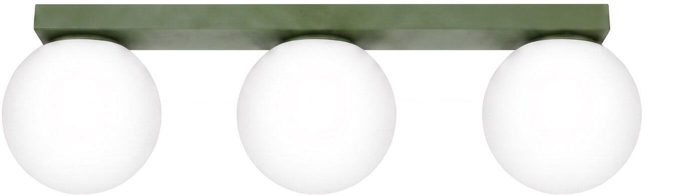 Sollux Lighting Yoli plafondlamp 3x8 W groen SL.2264