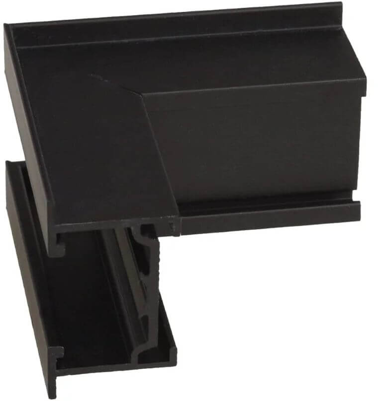 MaxLight Micro11 l-profiel x W zwart NT0015