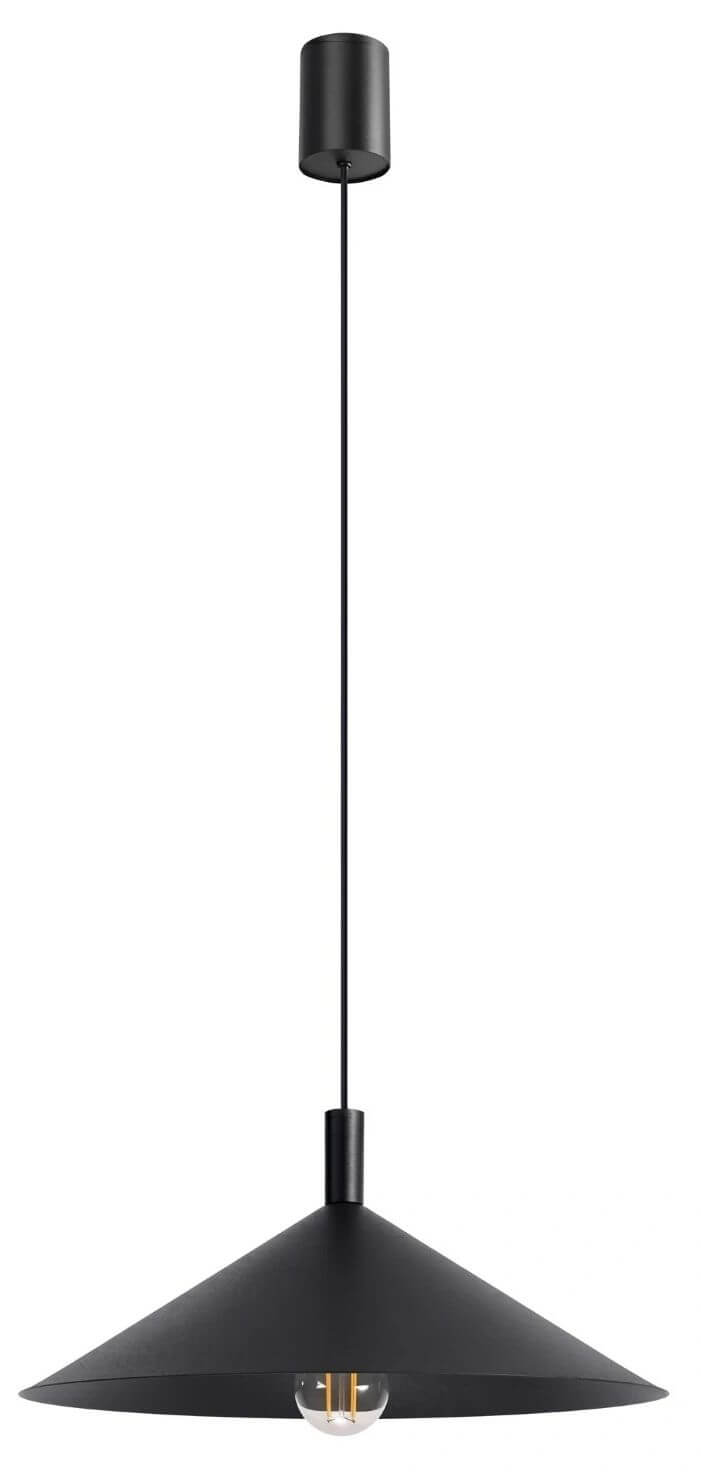 Sollux Lighting Nox hanglamp 1x15 W zwart SL.2537