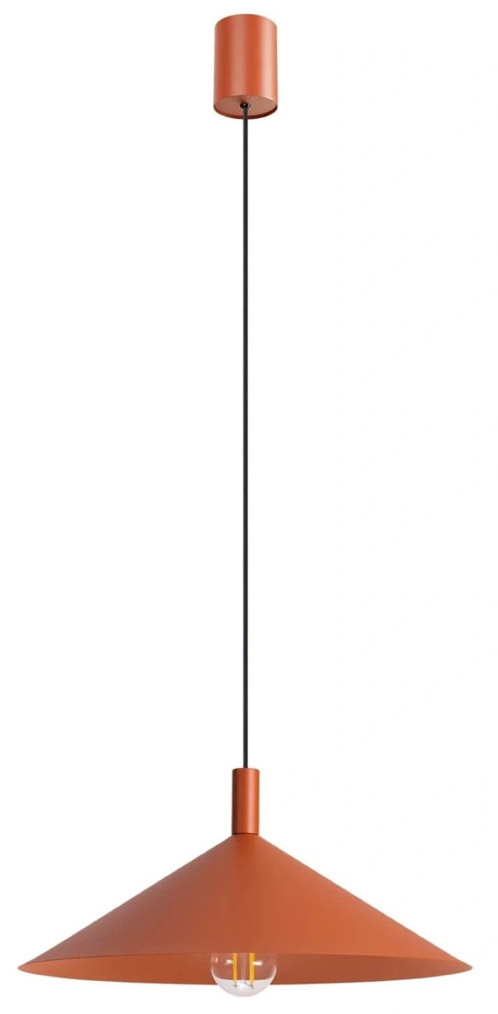 Sollux Lighting Nox hanglamp 1x15 W rood SL.2541