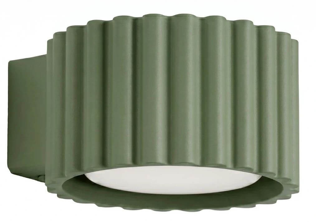 Sollux Lighting Aura wandlamp 1x10 W groen SL.2615