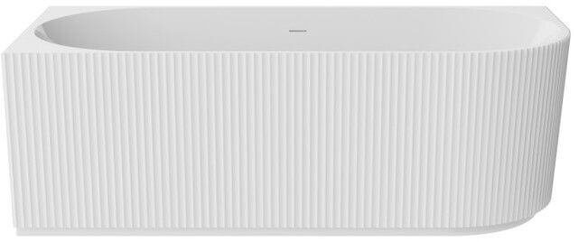 Besco Denaya aan de muur gemonteerd bad 150x75 cm ovaal wit #WAS-150-DLC