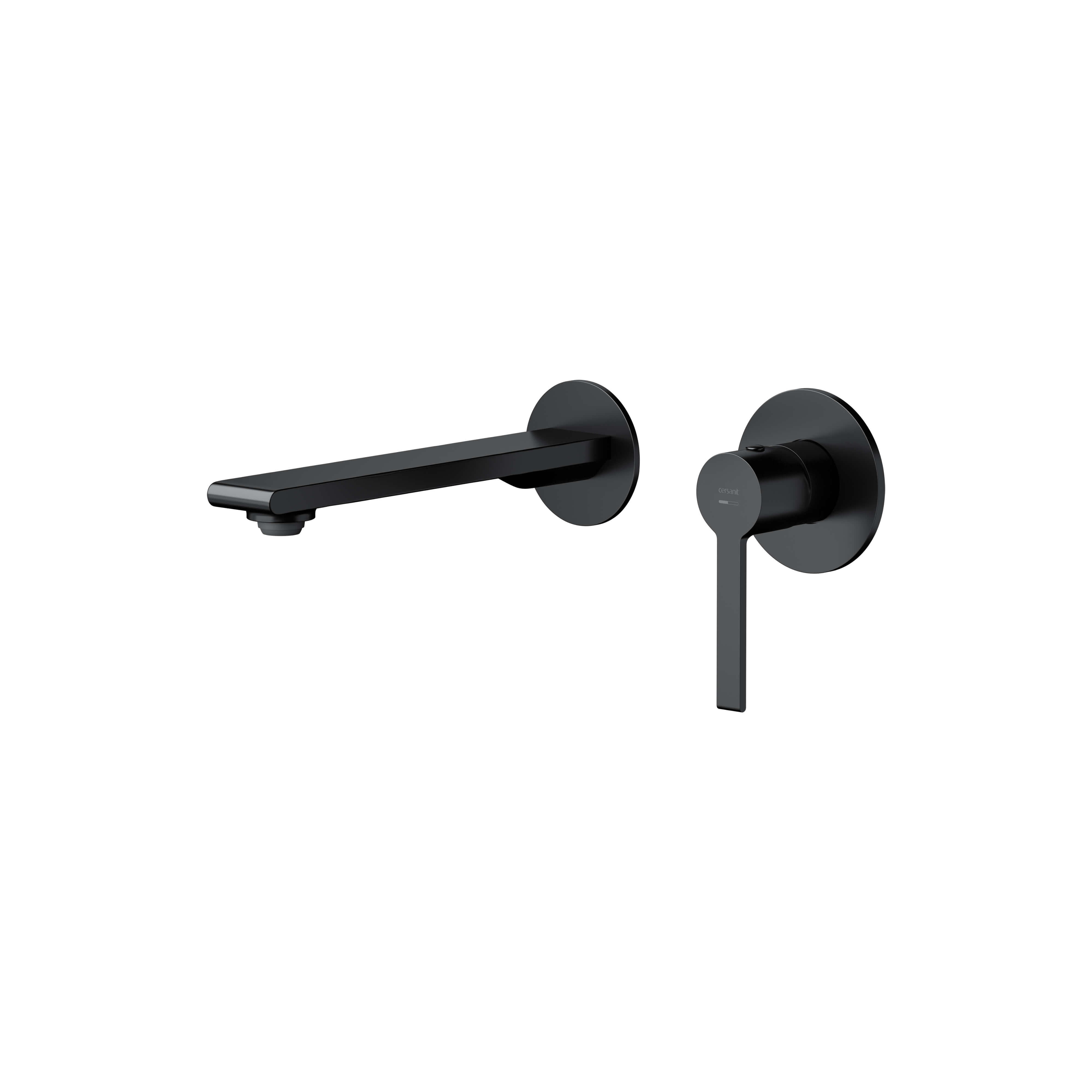 Cersanit Virgo wastafelkraan inbouw zwart S522-111