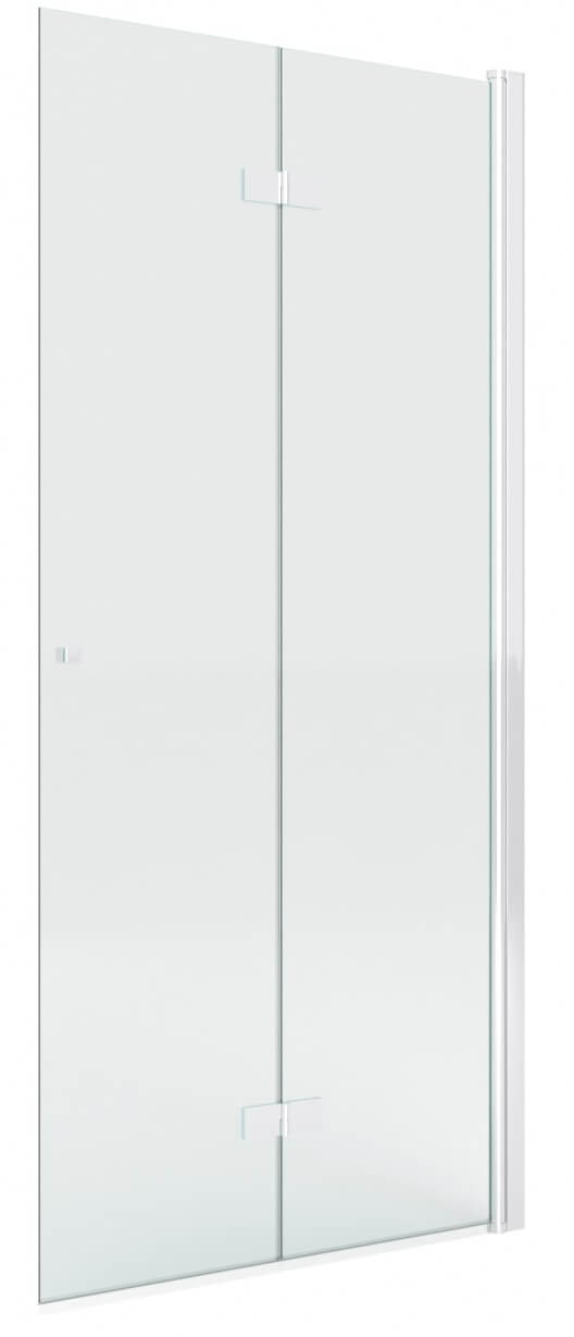 New Trendy New Soleo inloopdouchewand 90 cm chroom glans/helder glas K-5744