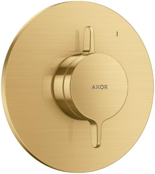 Axor One douchekraan inbouw gouden 48615250