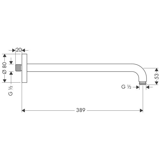 Set bad- en douchekraan Hansgrohe Ecostat 15708000, regendouche Hansgrohe Activera Q 28737000, 26889000, 27413000, 01800180, 24320000, 28276000