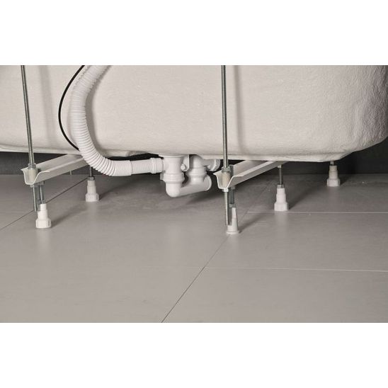 Set rechthoekig bad Ravak Chrome C741300000, badkuipsifon Ravak X01377, GPX2240016