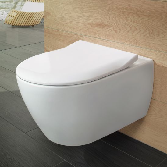 Set combi-pack set met zitting Villeroy & Boch Subway 2.0 5614R201, inbouwframe Villeroy & Boch ViConnect 92242700, 92249061