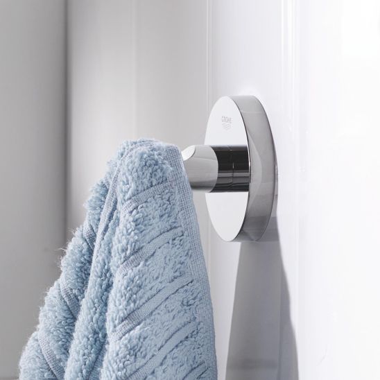 Set toiletborstel Grohe Essentials 40374001, toiletpapierhouder Grohe Essentials 40367001, 40369001, 40365001, 40394001, 40364001