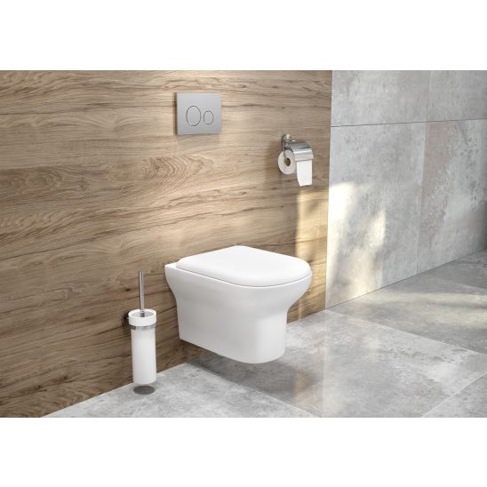 Set toiletpot Oltens Gulfoss 42503000, toiletbril Oltens Gulfoss 45106000