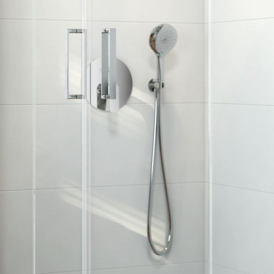 Set douchestang Oltens Alling 37300100, douchekop Oltens Motala Select 37101100, 37201100