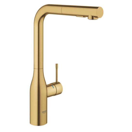 Set keukenkraan Grohe Essence 30270GN0, spoelbak van graniet Grohe K700 31654AP0, 40997GN0