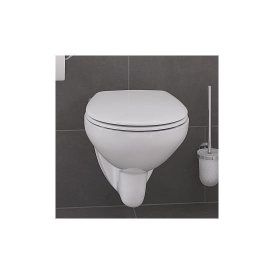 Set inbouwframe met spoelknop Grohe Solido 38811KF0, toiletpot Grohe Bau Ceramic 39427000, 39492000