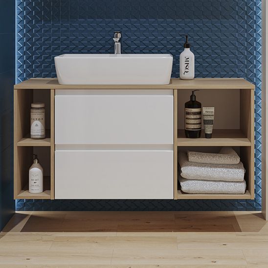 Set kast Cersanit Moduo S590-010-DSM, wastafel Cersanit Moduo K116-049, K116-020, S590-023