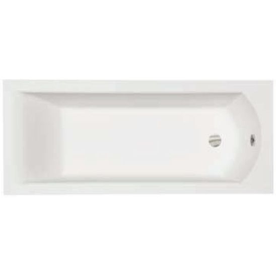 Set rechthoekig bad Besco Shea #WAS-140-PK, badkuipbehuizing Besco #OAP-140-UNI