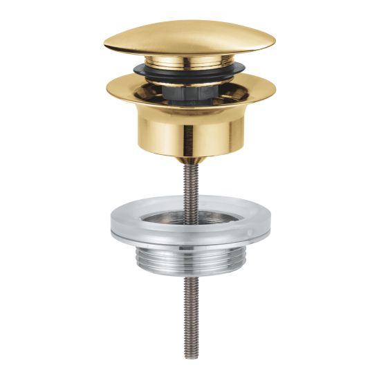 Set wastafelkraan Grohe Essence New 19408GN1, wastafelstop Grohe 65807GN0