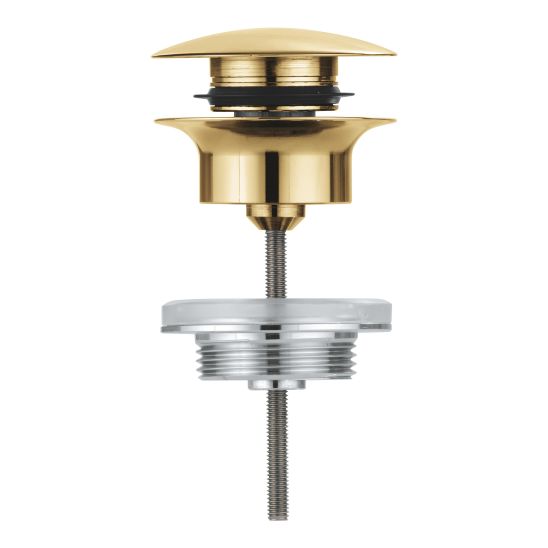 Set wastafelkraan Grohe Essence New 19408GN1, wastafelstop Grohe 65807GN0