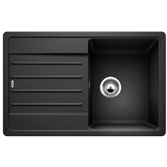 Set spoelbak van graniet Blanco Legra 45 S 522201, keukenkraan Oltens Lista 35202100