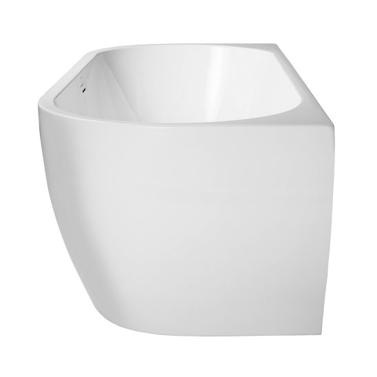 Set aan de muur gemonteerd bad Oltens Begna 12011000, stopafdekking Oltens 09002800