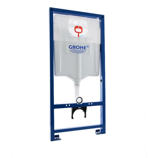 Set toiletpot Grohe Euro Ceramic 39554000, inbouwframe Grohe Rapid SL 38827000