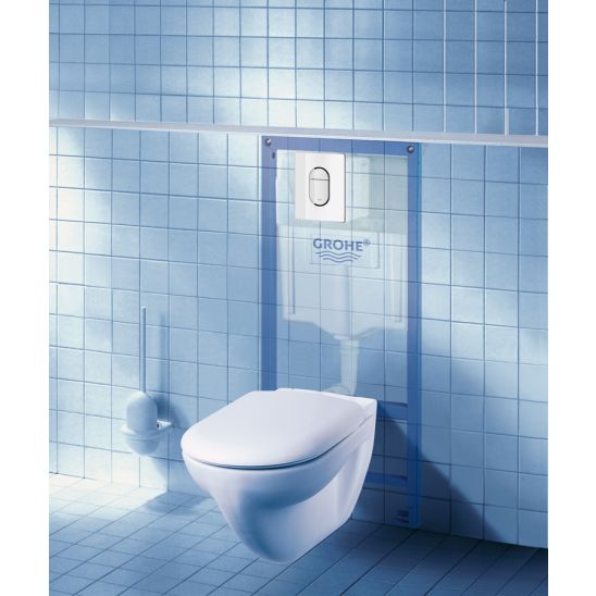 Set toiletpot Grohe Euro Ceramic 39554000, inbouwframe Grohe Rapid SL 38827000