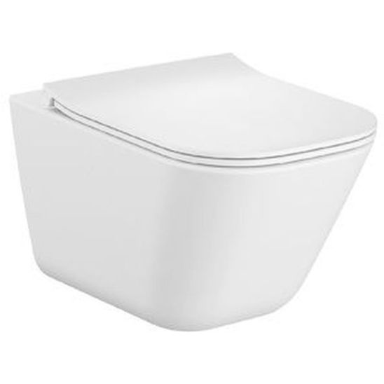 Set toiletpot met softclose toiletbril Roca Gap Square A34H472000, inbouwframe Roca Duplo One A890070020, A890189206, A890063000